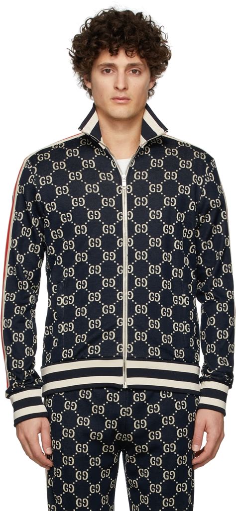 gucci jacquard cotton jacket|gucci cashmere jacket.